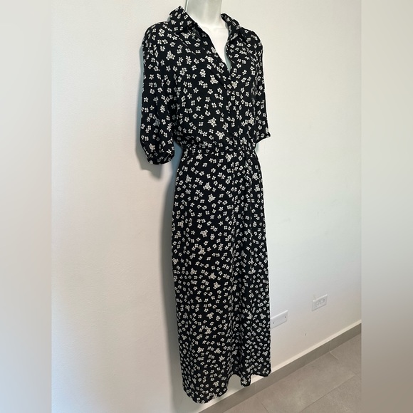 BB Dakota  Floral Education "Ditsy Floral" Printed CDC Midi Dress - Picture 2 of 9